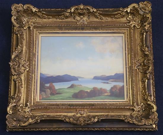David Young Cameron (1865-1945) Kerrera Sound, Oban, 8 x 10in.